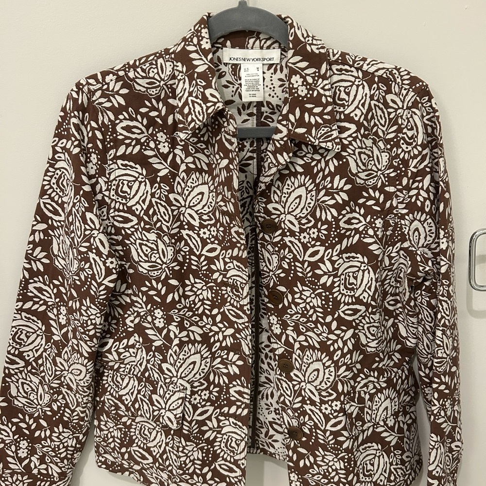 Jones New York Printed Women's Blazer